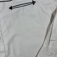 Load image into Gallery viewer, Atlas For Men Cowboy Western Cream Cotton Long Sleeve Popper Button Shirt
