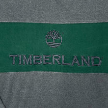 Load image into Gallery viewer, Vintage 90&#39;s TIMBERLAND Embroidered Big Logo Spellout Colour Block Long Sleeve T-Shirt
