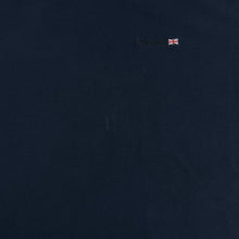 Load image into Gallery viewer, REEBOK CLASSIC Embroidered Mini Logo Navy Blue Short Sleeve T-Shirt
