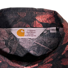 Load image into Gallery viewer, Carhartt Floral Leaves Patterned Long Sleeve Button-Up Cotton Shirt

