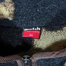 Load image into Gallery viewer, Vintage MATCH SPORTSWEAR Teddy Bear Patterned 1/4 Zip Pullover Fleece Sweatshirt
