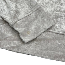 Load image into Gallery viewer, COMME CA ISM Y2K Classic Basic Essential Velvet Velour Zip Hooded Tracksuit Top
