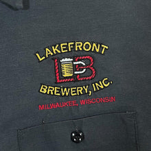 Load image into Gallery viewer, Red Kap &quot;Lakefront Brewery Inc&quot; Milwaukee, Wisconsin Embroidered Short Sleeve Work Shirt
