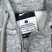 Load image into Gallery viewer, NIKE Classic Embroidered Mini Swoosh Logo Colour Block Zip Hoodie
