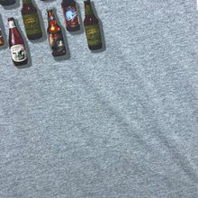Load image into Gallery viewer, SO MANY BEERS SO LITTLE TIME Souvenir Novelty Spellout Graphic Grey T-Shirt
