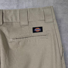 Load image into Gallery viewer, Dickies Slim Straight Skater Workwear Beige Cargo Chino Pants Trousers
