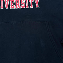 Load image into Gallery viewer, Early 00&#39;s Champion BOSTON UNIVERSITY College Spellout Graphic Pullover Hoodie
