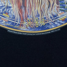 Load image into Gallery viewer, Bruce Lakofka Native American Art Spiritual Nature Graphic Black T-Shirt
