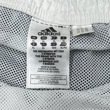 Load image into Gallery viewer, Early 00&#39;s ADIDAS Classic Three Stripe Embroidered Mini Spellout Swim Board Shorts Trunks
