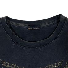Load image into Gallery viewer, ROCK CHANG Gothic Fantasy Biker Eagle Sword Graphic Black T-Shirt
