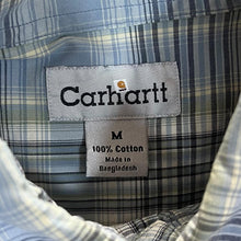 Load image into Gallery viewer, Vintage Carhartt Multi Plaid Check Cotton Short Sleeve Button-Up Shirt
