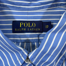 Load image into Gallery viewer, POLO RALPH LAUREN Classic Striped Embroidered Mini Logo Long Sleeve Button-Up Shirt
