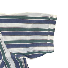 Load image into Gallery viewer, Vintage 90's Ely Cattleman Cowboy Western Multi Striped Popper Short Sleeve Shirt
