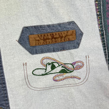 Load image into Gallery viewer, Vintage 90's Martini Dry Cowboy Western Patterned Panel Short Sleeve Shirt
