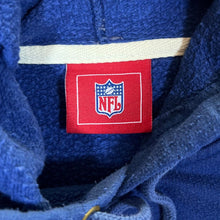 Load image into Gallery viewer, NFL INDIANAPOLIS COLTS Football Embroidered Logo Spellout Blue Pullover Hoodie
