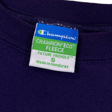 Load image into Gallery viewer, Champion JAMES MADISON College Logo Spellout Graphic Crewneck Sweatshirt
