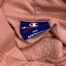 Load image into Gallery viewer, Champion Classic Logo Spellout Graphic Dusty Pink Pullover Hoodie
