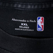 Load image into Gallery viewer, Abercrombie &amp; Fitch NBA Chicago Bulls Basketball Graphic Washed Black T-Shirt
