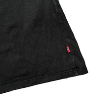 Load image into Gallery viewer, Levi's Classic Red Tab Big Logo Spellout Graphic Black Short Sleeve T-Shirt
