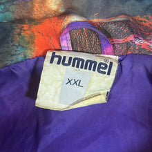 Load image into Gallery viewer, Vintage 90&#39;s HUMMEL Abstract Crazy Pattern Colour Block 1/2 Zip Fleece Pullover Ski Jacket
