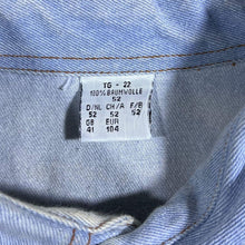 Load image into Gallery viewer, Vintage TG-22 Cowboy Western Blue Denim Popper Long Sleeve Shirt
