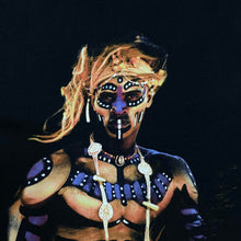 Load image into Gallery viewer, Early 00’s Promodoro Tribesman Souvenir Graphic Black T-Shirt
