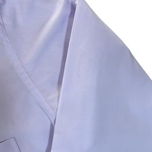 Load image into Gallery viewer, Early 00&#39;s YVES SAINT LAURENT YSL Classic Purple Embroidered Mini Logo Long Sleeve Dress Shirt
