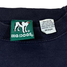 Load image into Gallery viewer, Vintage BIG DOGS (1994) &quot;The Scenery Never Changes&quot; Novelty Spellout Graphic Crewneck Sweatshirt

