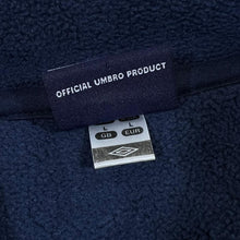 Load image into Gallery viewer, Early 00's UMBRO Classic Embroidered Mini Logo 1/4 Zip Pullover Fleece Sweatshirt
