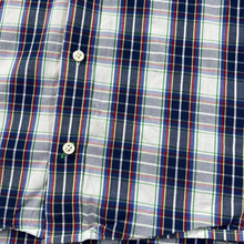 Load image into Gallery viewer, TOMMY HILFIGER Plaid Check Mini Logo Long Sleeve Button-Up Shirt
