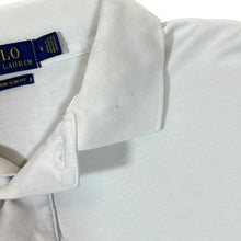 Load image into Gallery viewer, POLO RALPH LAUREN &quot;Custom Slim Fit&quot; Mini Logo White Long Sleeve Polo Shirt
