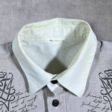 Load image into Gallery viewer, Vintage Gothic Western Folk Style White Beige Linen Cotton Long Sleeve Shirt
