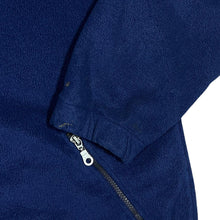 Load image into Gallery viewer, Vintage ADIDAS Classic Embroidered Mini Logo Blue Zip Fleece Sweatshirt
