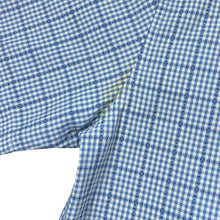 Load image into Gallery viewer, TOMMY HILFIGER &quot;80&#39;s 2 Ply Fabric&quot; Plaid Check Mini Logo Short Sleeve Button-Up Shirt
