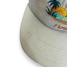 Load image into Gallery viewer, Vintage 80’s FLORIDA Embroidered Tropical Souvenir Palm Tree Spellout Baseball Cap
