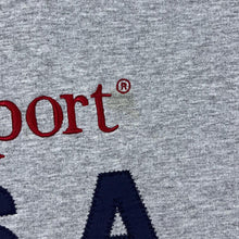 Load image into Gallery viewer, Vintage Rockport USA Embroidered Logo Spelloutn Grey Crewneck Sweatshirt
