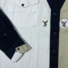 Load image into Gallery viewer, Vintage Western Express Colour Block Cowboy Popper Long Sleeve Shirt
