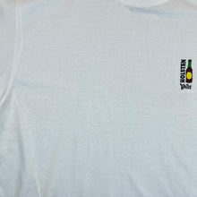 Load image into Gallery viewer, Vintage HOLSTEN PILS Beer Embroidered Mini Patch Logo White T-Shirt
