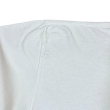 Load image into Gallery viewer, Vintage Hanes CROWN ROYALE Mini Logo Spellout Graphic White Short Sleeve T-Shirt
