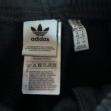 Load image into Gallery viewer, Adidas Three Stripe Embroidered Mini Logo Black Sweatpants Joggers
