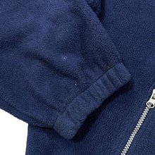 Load image into Gallery viewer, Early 00&#39;s SOUTHBAY Classic Navy Blue Mini Logo Zip Fleece Sweatshirt
