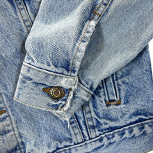 Load image into Gallery viewer, Vintage LEVI&#39;S Red Tab Classic Blue Denim Trucker Bomber Jacket
