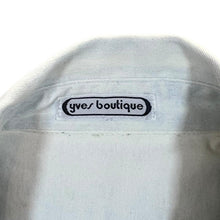 Load image into Gallery viewer, Vintage Yves Boutique Embroidered Denim Panel Cowboy Western Long Sleeve Shirt
