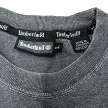 Load image into Gallery viewer, Vintage 90&#39;s TIMBERLAND Embroidered Big Logo Spellout Colour Block Long Sleeve T-Shirt
