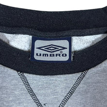 Load image into Gallery viewer, Early 00&#39;s UMBRO Embroidered Mini Logo Raglan Crewneck Sweatshirt
