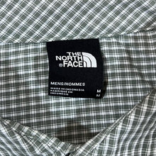 Load image into Gallery viewer, THE NORTH FACE TNF Classic Grey White Check Pocket Tab Short Sleeve Shirt
