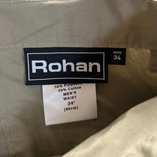 Load image into Gallery viewer, Rohan &quot;Bags Airlight&quot; Classic Beige Utility Hiking Outdoor Trousers Bottoms
