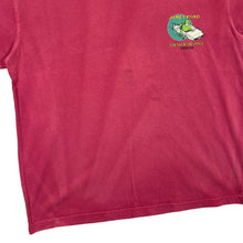 Load image into Gallery viewer, Early 00&#39;s WEIRD FISH &quot;James Pond&quot; For Your Fries Only Parody Graphic Faded Red T-Shirt
