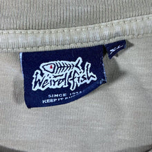 Load image into Gallery viewer, Weird Fish "Clambo" Novelty Graphic Faded Light Brown Cotton T-Shirt
