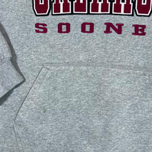 Load image into Gallery viewer, Vintage Colosseum OKLAHOMA SOONERS Embroidered College Grey Pullover Hoodie
